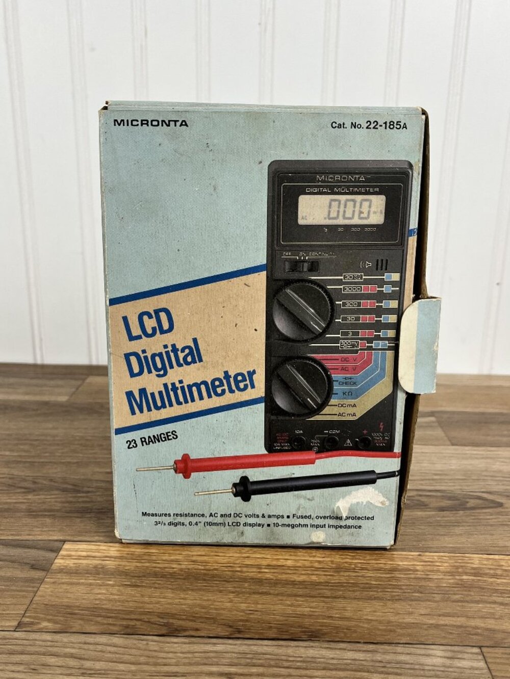 Radio Shack Micronta LCD Digital Multimeter Model 22-185A